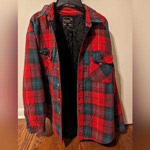 Vintage quilted flannel